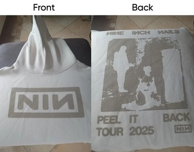 HOT!!!Nine Inch Nails Peel It Back Tour 2025 Merch Hoodie | eBay