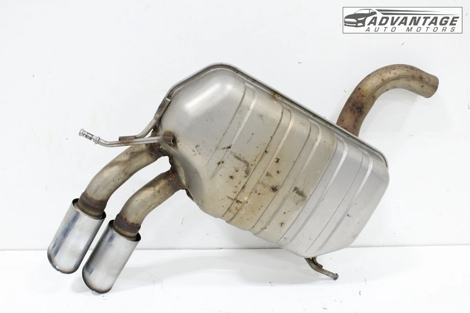 AUDI Q3 QUATTRO 2015-18 2,0 L SISTEMA DE ESCAPE SILENCIADOR TRASERO RESONADOR TUBO DE ESCAPE OEM Foto 2 de 4