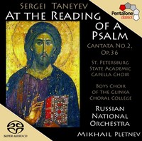 Serge Tanejew At The Reading Of A Psalm