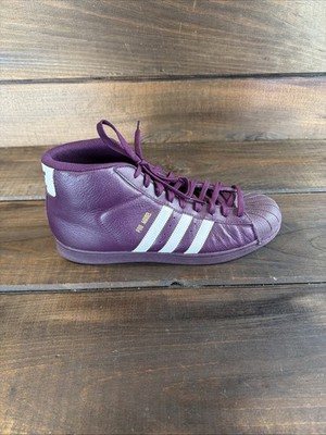 Adidas Pro Model  Red Night  Purple Sneakers Basketball Shoes Men Size 10.5