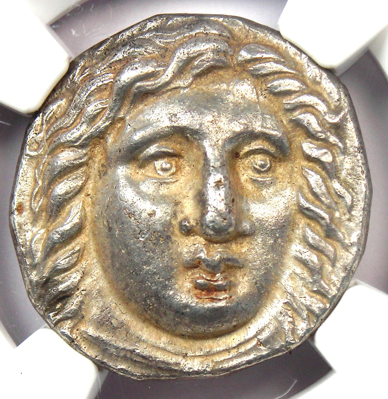 Hidrieus Caria AR Tetradrachm Silver Apollo Coin 351-344 BC - Certified NGC AU