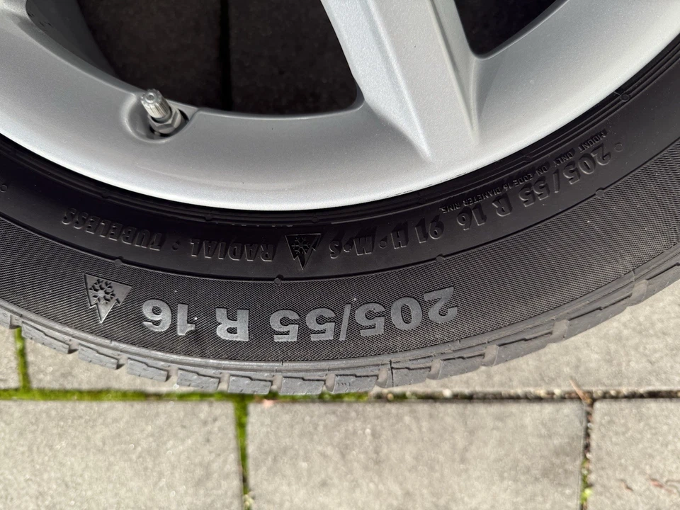 Continental- Winter Contact TS830P Winterreifen 205/55 R16 91H +Alutecfelgen - Bild 4 von 4