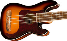Fender Fullerton Precision Bass Ukulele - 3-Color Sunburst