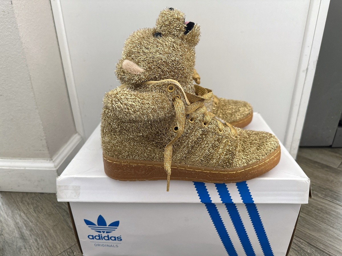 Adidas Originals Jeremy Scott Teddy Bear Sneakers. Size: US 5.5 | eBay