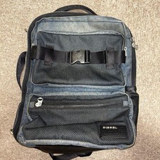 DIESEL Diesel Backpack Rucksack Denim x Mesh Different Materials