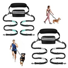 2 Way Dog Leash Pet Leashes Double Dual Walking Leash No Tangles Lead Training