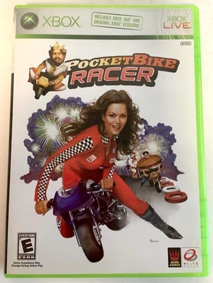 Xbox & Xbox 360 POCKETBIKE RACER Burger King Video Game Arcade Racing Race Bikes