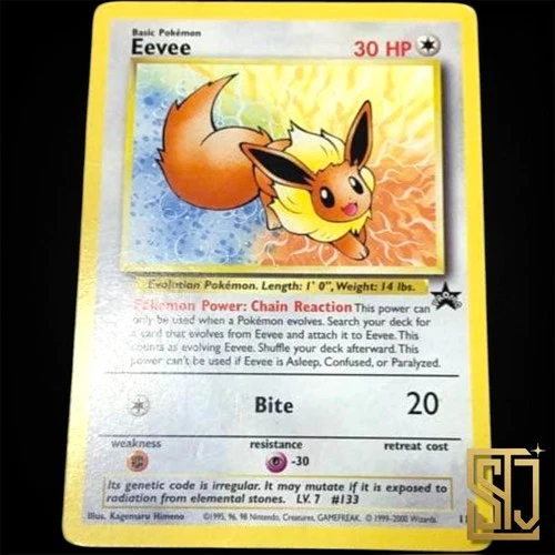 Stamp Rally Eevee 1995 English version bonus Vintage Pokemon Promo Card Japan 3