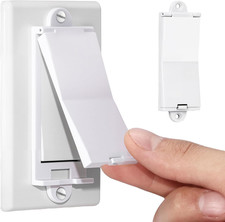 1 Light Switch Guard Cover, Baby Proof Wall Switch Cover Guard for Rocker Light