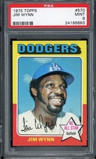 1975 Topps Baseball #570 Jim Wynn PSA 9