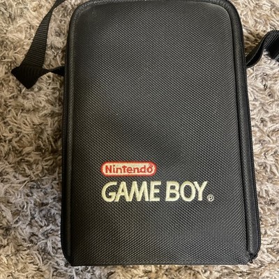 Original Nintendo Game Boy Black Carrying Case Travel Bag, Vintage!