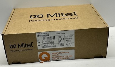 Mitel MiVoice 6930 IP Phone - 50006769 *NEW In Sealed Box*