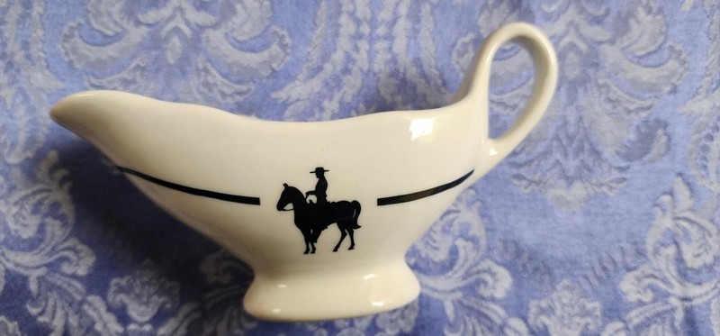 Jackson Horse Equestrian Custom China Restaurant Ware Creamer