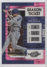 2022 Panini Chronicles Contenders Optic Pink Pulsar Prizm Patrick Mazeika y0i