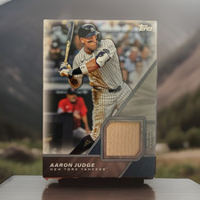 Topps 2025 Series 1 Aaron Judge Major League Material Memorabilia Card MLM-AJ