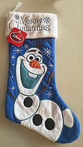 New 2014 Disney Frozen Olaf Merry Christmas 17" Christmas stocking NWT