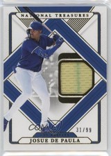 2025 Panini National Treasures Treasured Threads 31/99 Josue De Paula 17uv