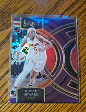 Rhyne Howard -2024 Panini WNBA Select Purple Prizm #/149 Premier No.140 -Dream