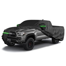 for Car Cover, Waterproof Car Covers for Tacoma 2017 Toyota Tacoma Black