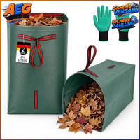 Gartensack 270L Faltbar Stabil Laubsack Gartenabfallsack 2 StüCk
