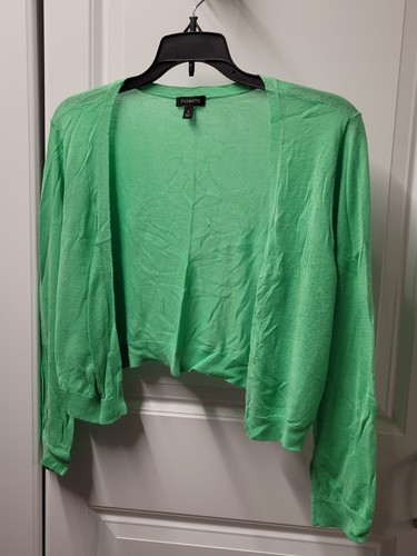 Talbots Damen Cardigan Pullover vorne offen Größe: Small grün süß bezaubernd - Bild 1 von 12