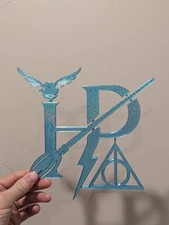 Harry potter Symbols and Wall Art Decor (Multi color options avalible)
