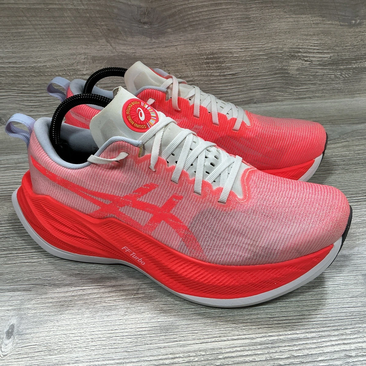 ASICS Superblast White Sunrise Red for Sale | Authenticity