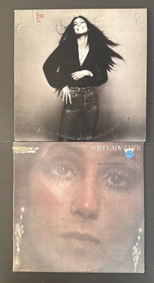 Cher Lot Of 2:  Foxy Lady & I d Rather Believe In You  LP Vinyl