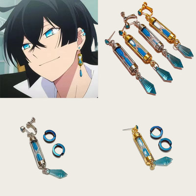 Vanitas Earrings The Case Study of Vanitas No Karte Props Hourglass Ear Clip