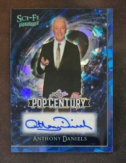 ANTHONY DANIELS 2026 leaf Pop Century AUTO AUTOGRAPH 3/5