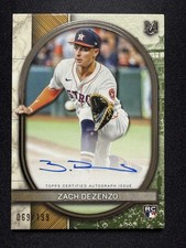 Zach Dezenzo Auto RC /199 2025 Topps Museum Collection
