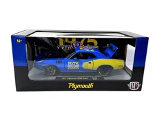 1971 Plymouth HEMI CUDA "VP RACING 50 Years" 1/24 Diecast Car By M2 40300-136 A