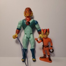 Tygra and Wilykat Young Version 100  Complete Thundercats LJN 1986 ORIGINAL WHIP