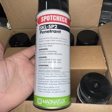 BOX 12 QTY- Magnaflux SKL-SP2 Solvent Removable Visible Dye Penetrant