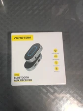 Vanotom BT02 Bluetooth AUX Receiver Dual Connection Hands Free Audio Kit #76