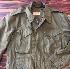 M-1951 US Army Vintage 1955 Vietnam Field Jacket Reg Small S 107 Olive Drab     