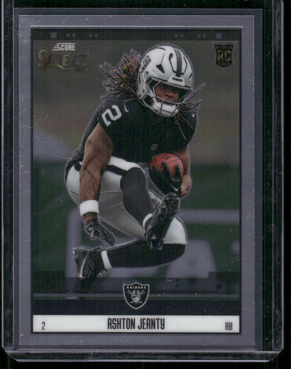 2025 Panini Select #19 Ashton Jeanty Score Select Throwback