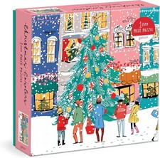 Christmas Carolers Square Boxed 1000 Piece Puzzle Other by Galison