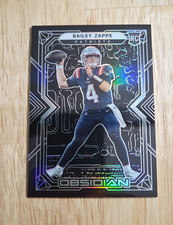 2022 Obsidian BAILEY ZAPPE Rookie Card RC #141 New England Patriots. rookie card picture