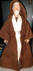 VINTAGE STAR WARS  Obi-Wan KENOBI 12" ACTION FIGURE 1998 HASBRO LOOSE SOLD AS IS