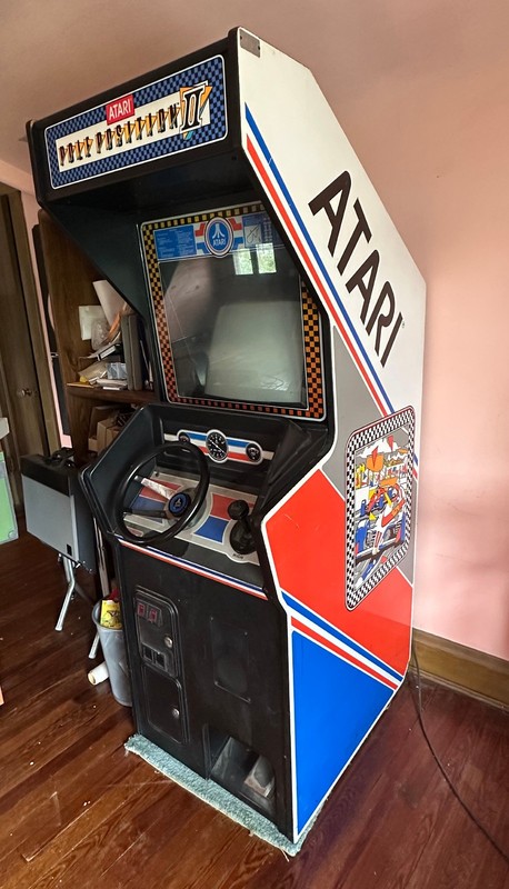 POLE POSITION II ARCADE MACHINE by ATARI 1982 (EXCELLENT CONDITION)