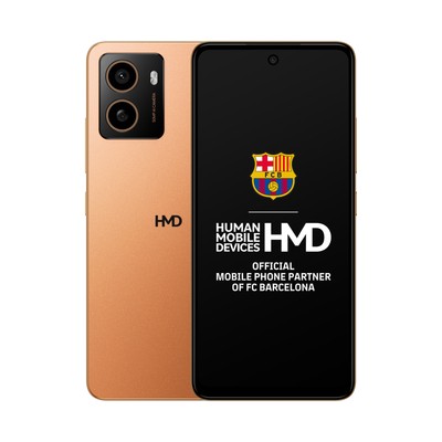 HMD Pulse Plus 4G Dual-SIM 4+128 GB Orange Android Smartphone 6,56'' IP52 NEU