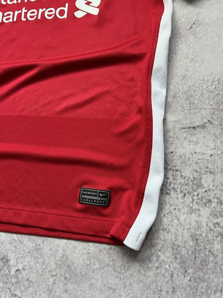 Футболка домашняя Liverpool FC 2020/21 — Thiago No6 — детский размер L красная - Изображение 3 из 4