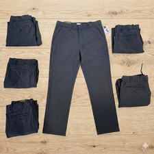 6 Pair Goodfellow Relaxed Tech Trouser Gray UPF 50 Wrinkle Resistant Size Large