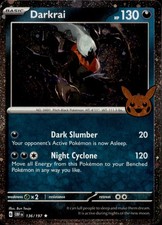 Darkrai (Cosmos Holo) 136/197 Rare Carte e Prodotti Vari Pokemon NM