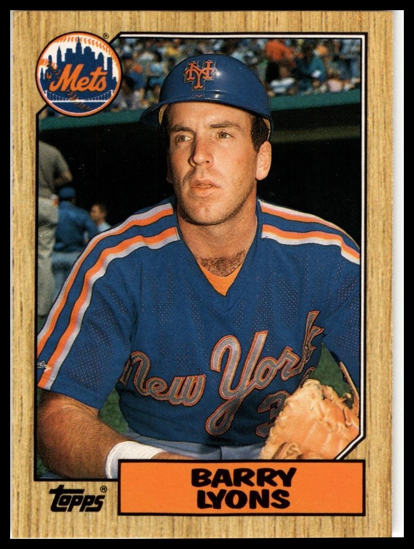 1987 Topps Traded #68T Barry Lyons