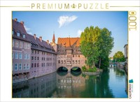 Calvendo Puzzle NüRnberg - Heilig-Geist-Spital | 1000 Teile Lege-GrößE 64X48Cm F