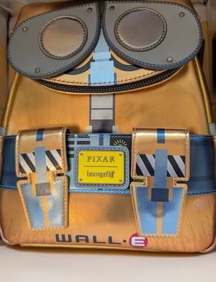 Loungefly Pixar WALL E Metallic Figural Mini Backpack   Disney Pixar NWT