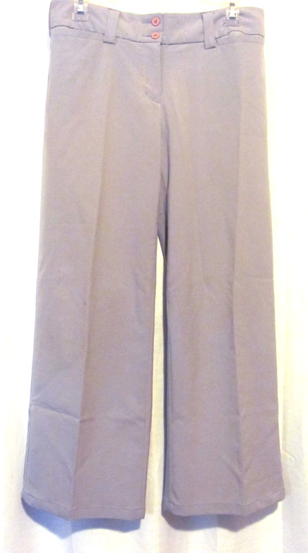 UPTOWN by OLD COLLEGE INN CLOTHING Women's Size 9 Light Gray Stretch Pants