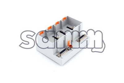 SAIA BURGESS PCD3.C200 ; EXTENSION HOUSING W/4 I/O MODULE SOCKETS Used